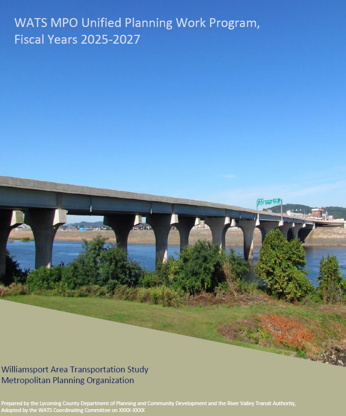 2025-27 WATS UPWP Cover